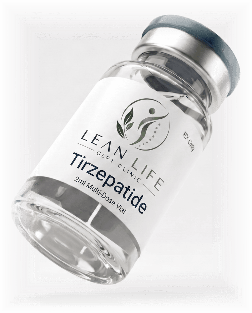 Lean Life Tirzepatide protocol — clinical still life